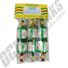 Champagne Party Poppers 6pk (Low Cost Shipping)